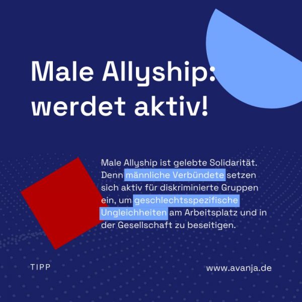 Gastsbeitrag zu Male Allyship auf avanja.de – Frauen in die IT!