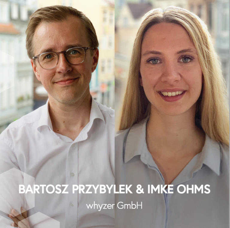 Bartosz Przybylek und Imke Ohms Donzentinnen KI-Transferzentrum Bremen