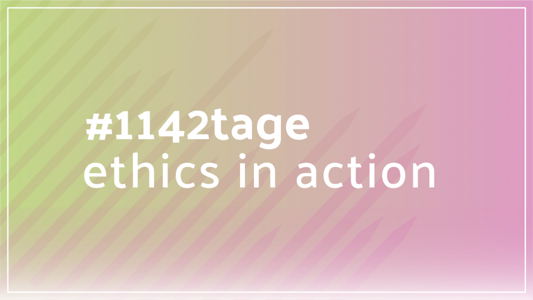 #1142tage ethics in action – Networking Event am 23.8.2022